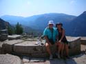22 Lois and Gunter in Delphi, Greece